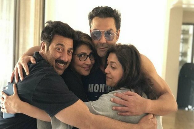On Sunny Deol's birthday, brother Bobby shares group picture of his siblings