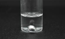 Extracted gallium.