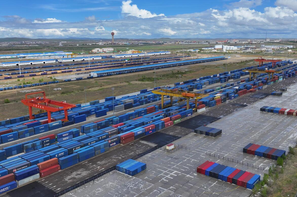 #CHINA-EUROPE FREIGHT TRAIN-EASTERN CORRIDOR-3,000 TRAINS (CN)