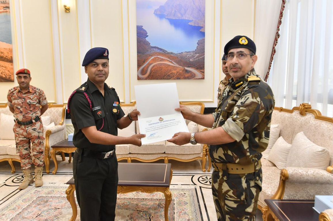 India, Oman strengthen defence cooperation through joint military training