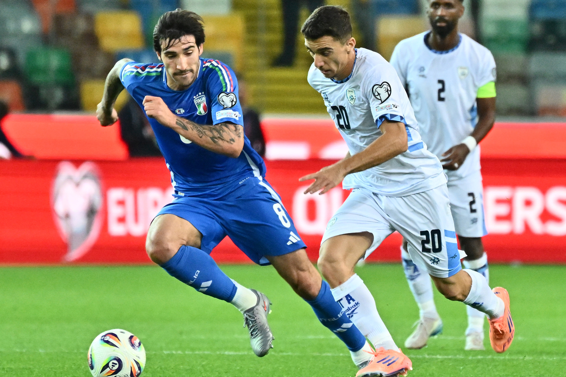 (SP)ITALY-UDINE-FOOTBALL-WORLD CUP QUALIFIERS-ITALY VS ISRAEL