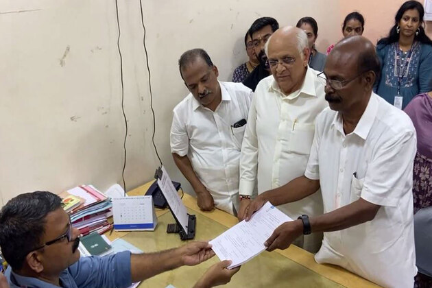 Kerala Polls: NDA candidate CC Mukundan files nomination from Nattika constituency in Thrissur district