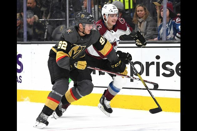 Avalanche, Golden Knights meet with No. 1 seed on line