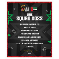 UAE announce 8 member squad for Hong Kong Sixes 2025