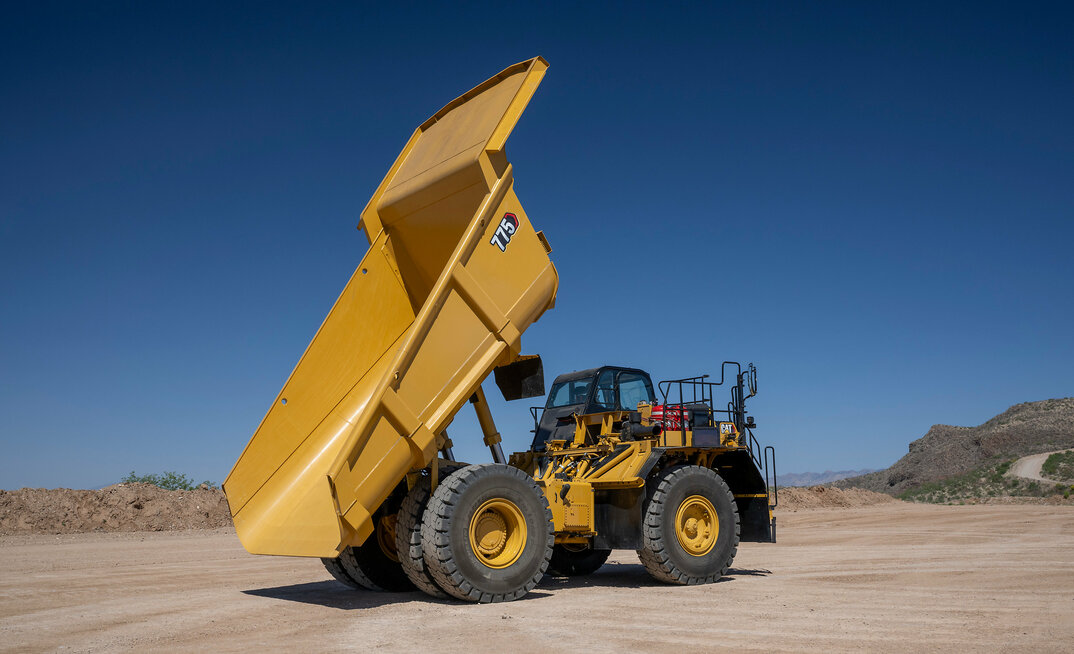 The Cat 775 will be available next year