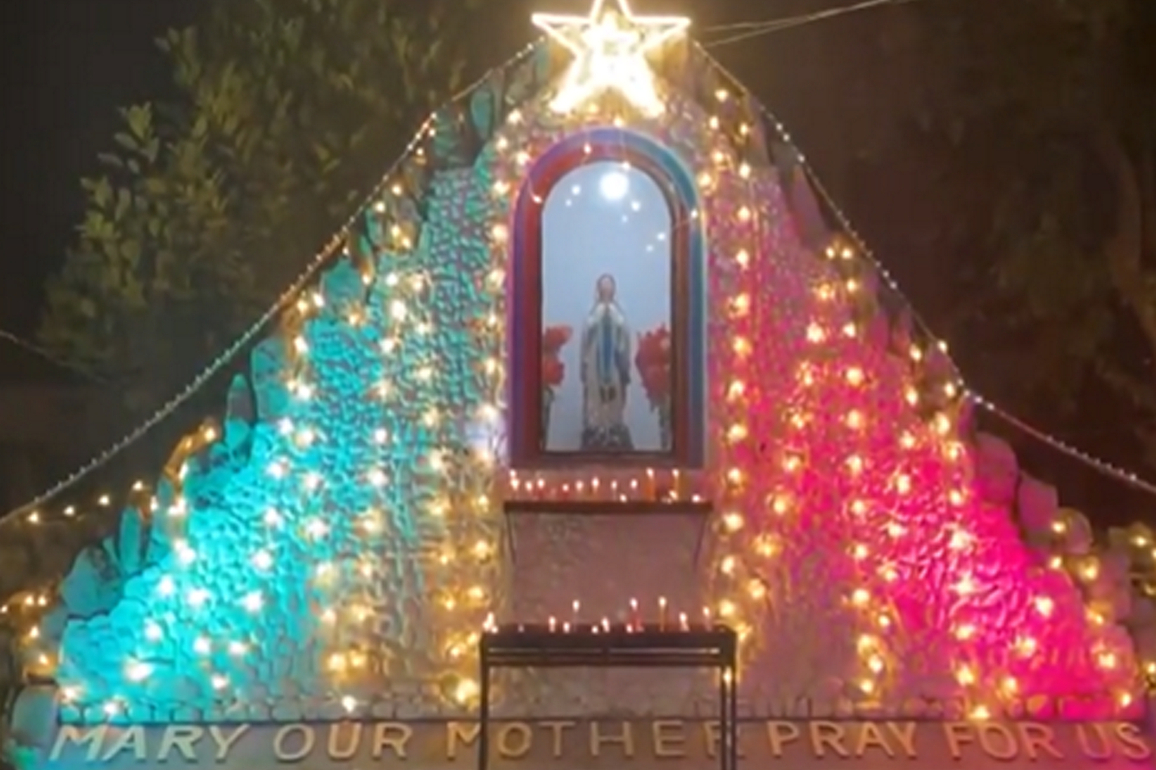 UP: St Mary's church glows with Christmas festivities in Ayodhya