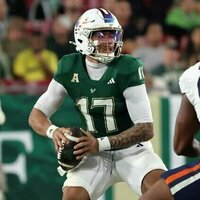 No. 24 South Florida, Navy square off at top of American Conference