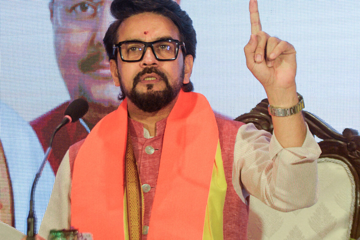 "Congress in power only to enjoy perks, indifferent to public welfare": Anurag Thakur