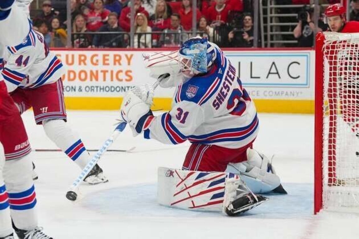 Rangers G Igor Shesterkin being evaluated for lower-body injury