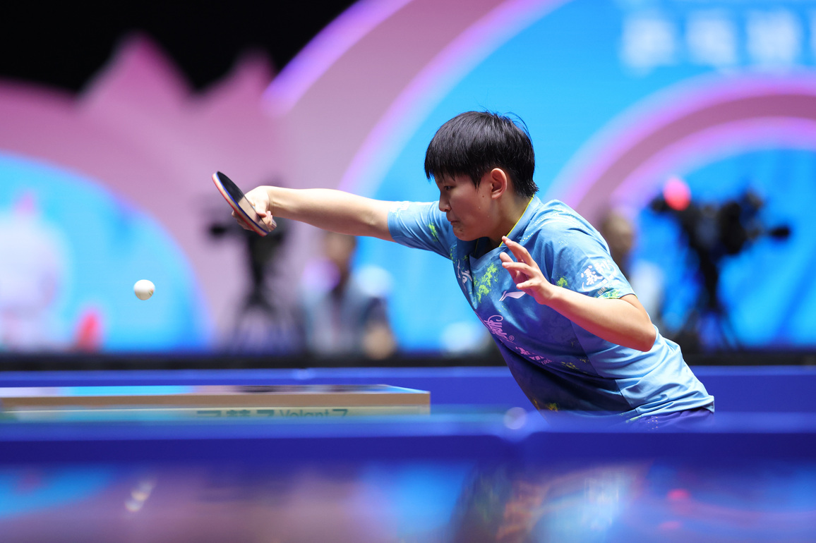 (SP)CHINA-15TH NATIONAL GAMES-TABLE TENNIS-U18 WOMEN'S SINGLES (CN)