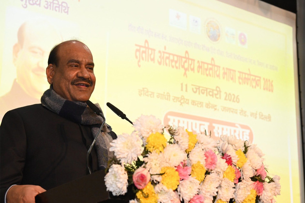 Om Birla calls for "collective responsibility" to counter "misinformation, cybercrime, social division" at 28th CSPOC