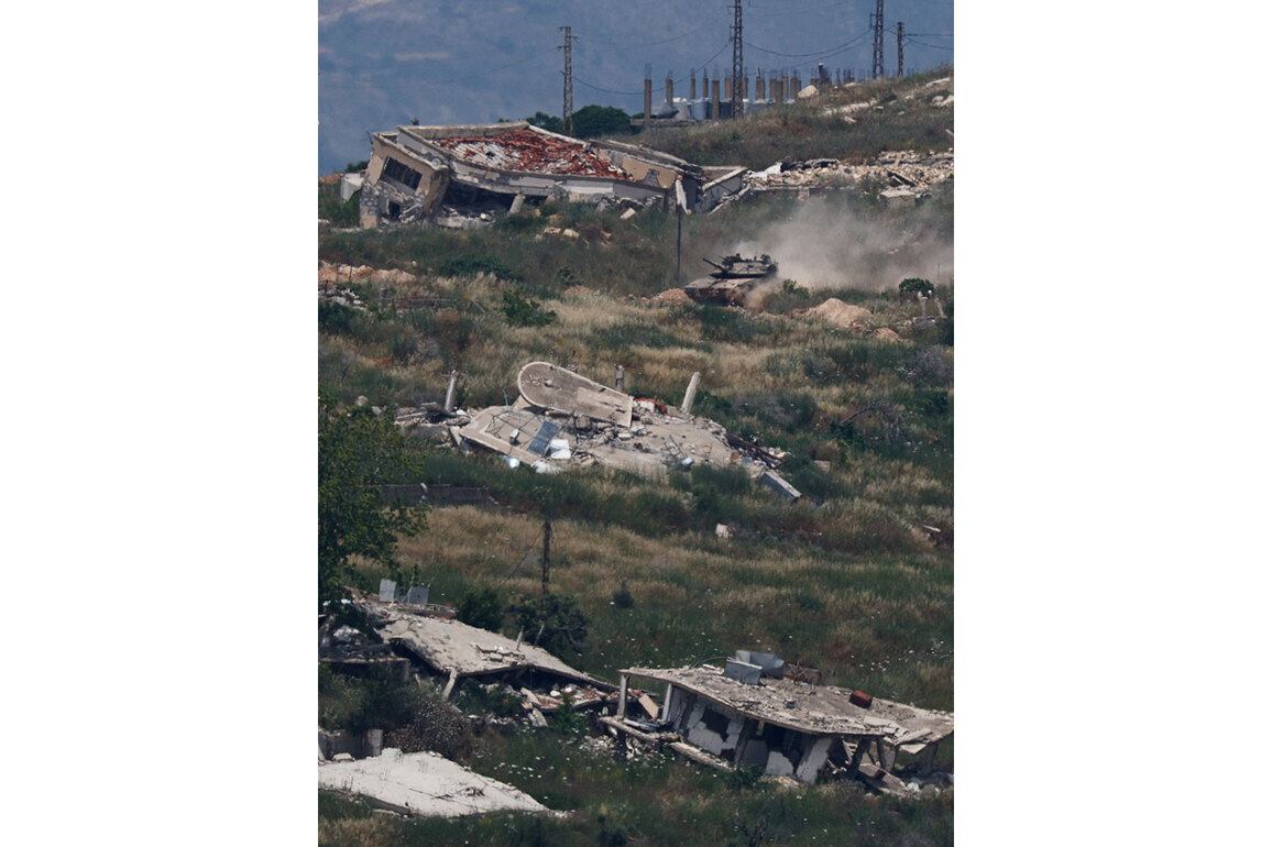 Israel locates Hezbollah's weapons in South Lebanon