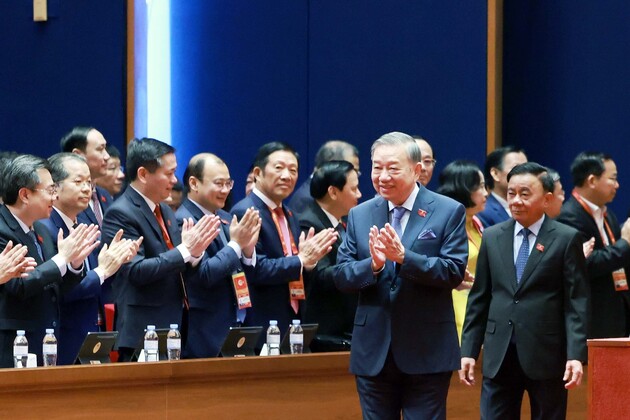 VIETNAM-HANOI-CPV CENTRAL COMMITTEE-TO LAM-RE-ELECTION