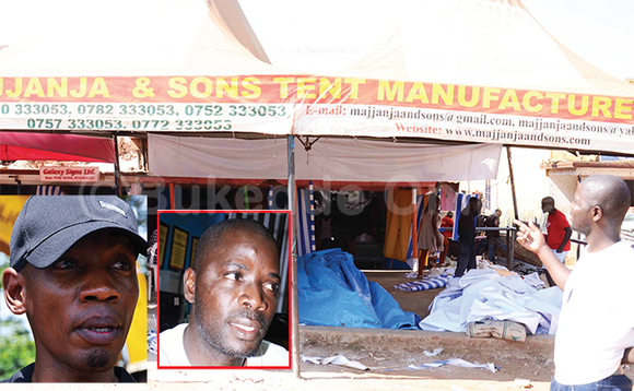 Majjanja ne Kirumira abagugulana. Mu kifaananyi kye kifo e Kireka Majjanja w'asangibwa Majjanja ne Kirumira abagugulana. Mu kifaananyi kye kifo e Kireka Majjanja w'asangibwa