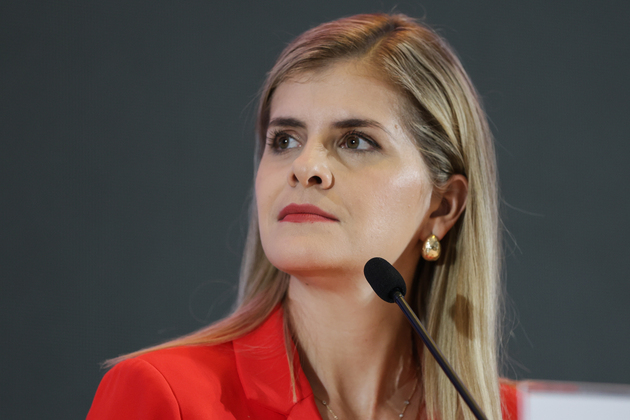 COSTA RICA-SAN JOSE-LAURA FERNANDEZ-PRESS CONFERENCE