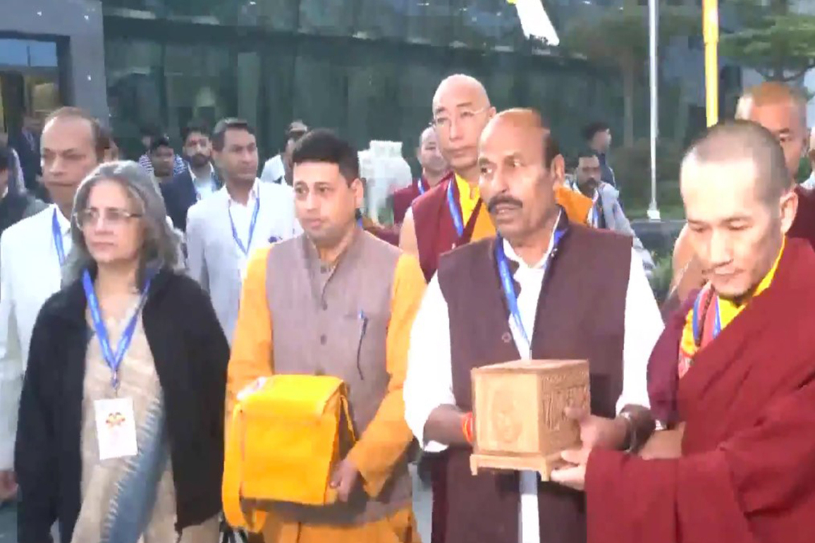 Sacred relics of Lord Buddha embark on a journey to Bhutan