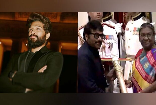 "Thank you for making us proud": Allu Arjun congratulates Chiranjeevi for Padma Vibhushan award