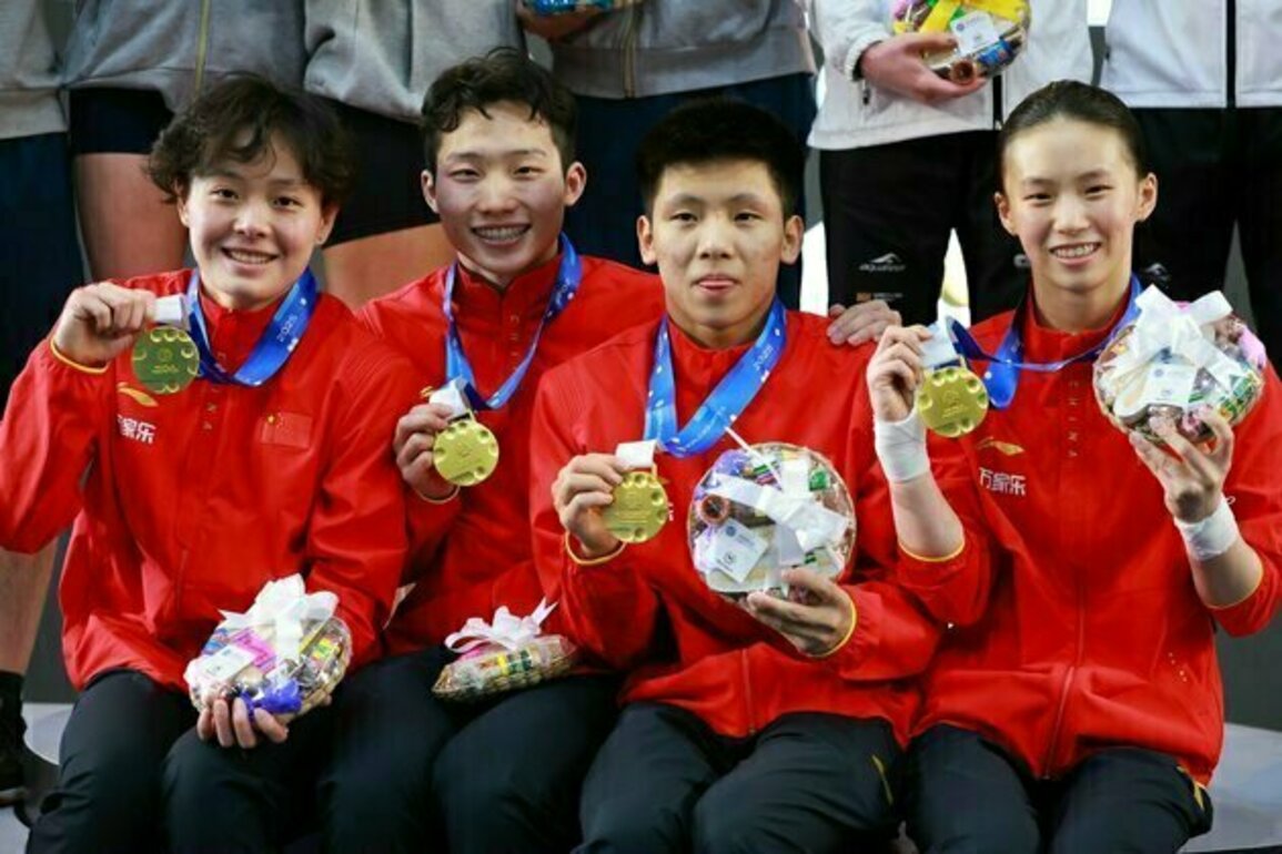 China capture mixed team gold at Diving World Cup in Guadalajara