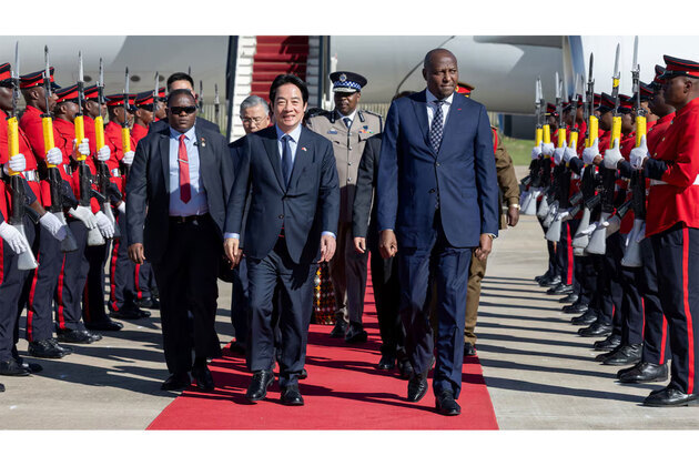 Taiwan President Lai visits Eswatini amidst China's diplomatic pressure