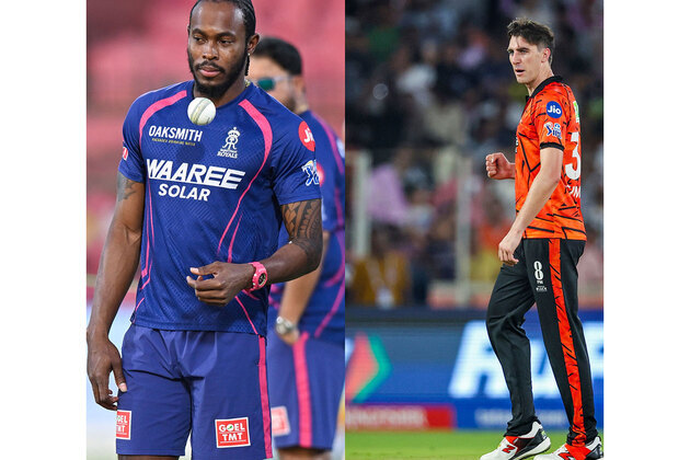All eyes on speed guns: Archer, Cummins bring 'The Ashes' flavour to SRH-RR Eliminator