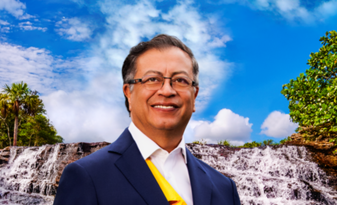 Colombia's president Gustavo Petro