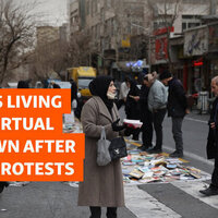 Iranians Living Under Virtual Lockdown After Deadly Protests