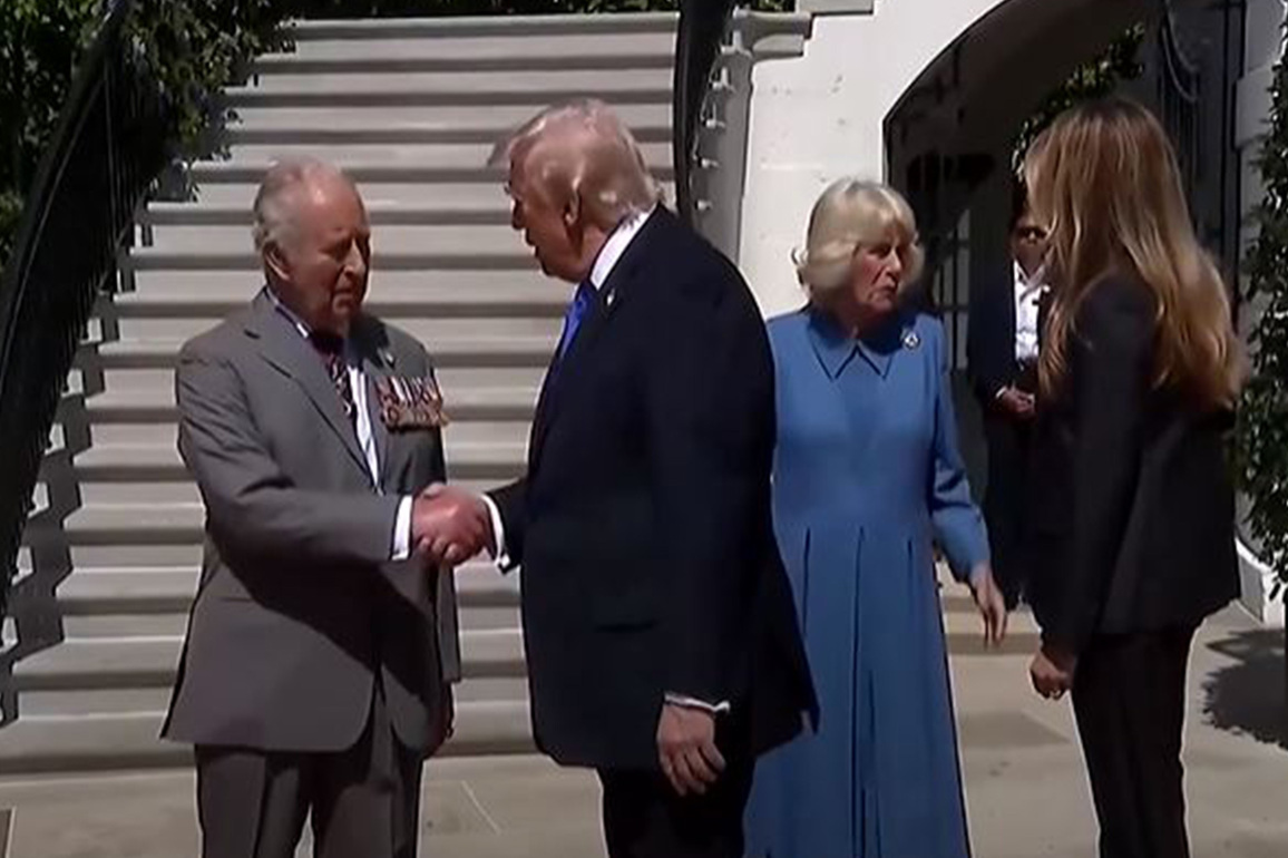 US President Trump, First Lady bid farewell to King Charles III and Queen Camilla
