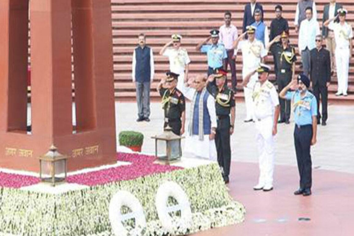 Supreme sacrifice during Kargil war is timeless reminder of unwavering resolve of our armed forces: Rajnath Singh