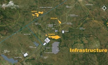  Proposed infrastructure at Roxgold’s Seguela gold project in Cote d’Ivoire