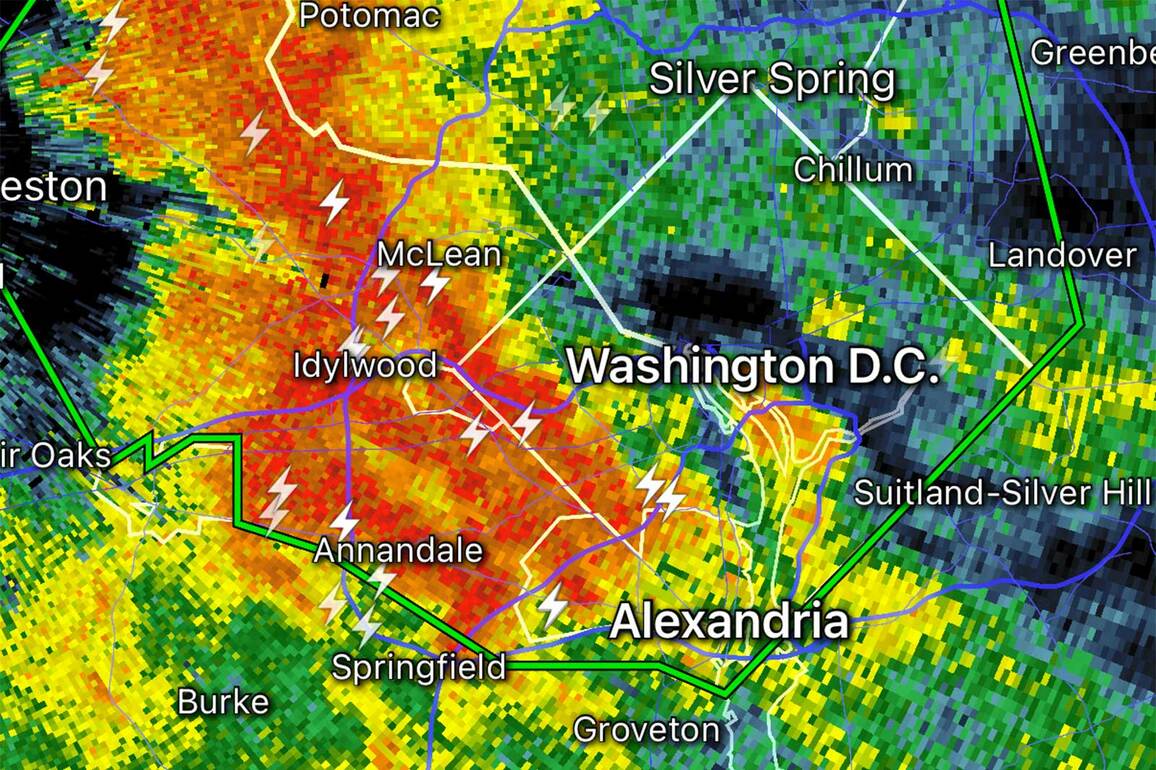 DEVELOPING- Flood Warning issued for Arlington