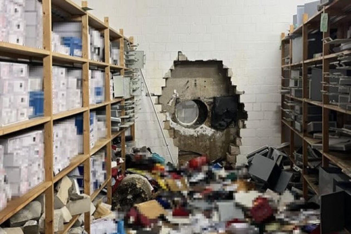 Property worth millions of euros looted in German bank robbery