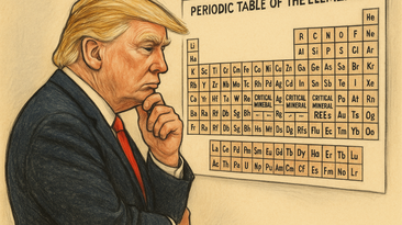 President Donald Trump promoting critical minerals development