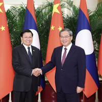 CHINA-BEIJING-LI QIANG-LAOS-THONGLOUN-MEETING (CN)