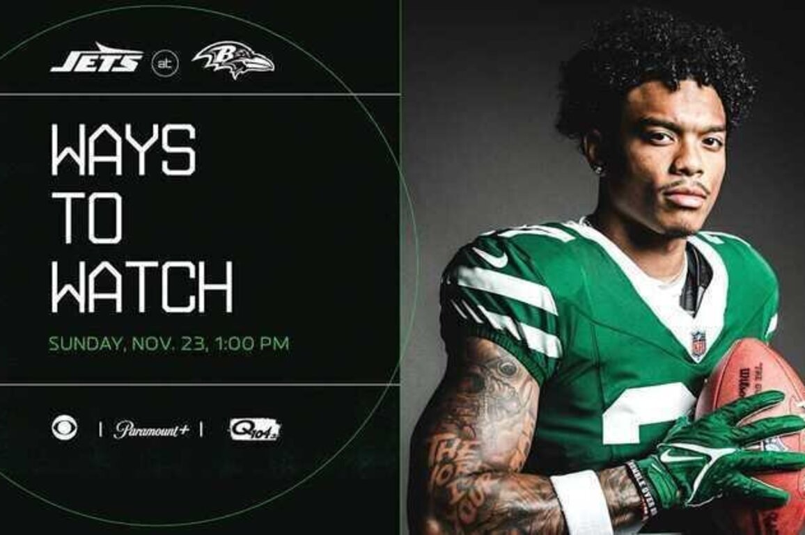 Ways to Watch and Listen | Jets at Ravens