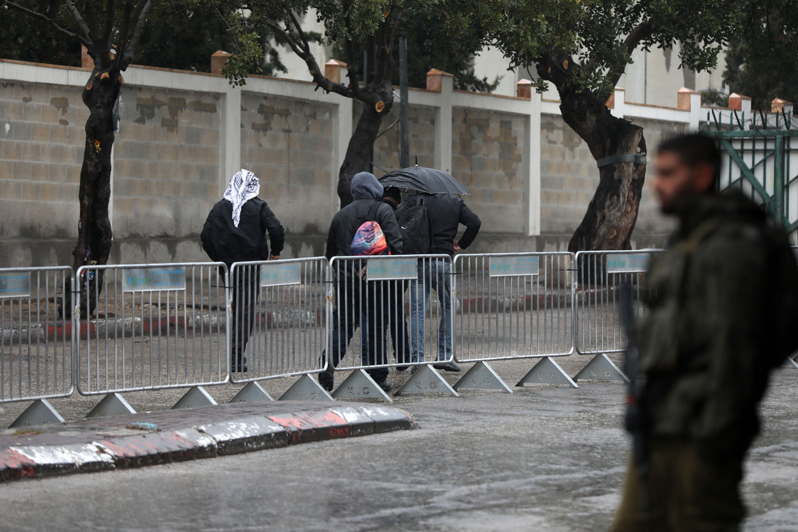 MIDEAST-BETHLEHEM-CHECKPOINT