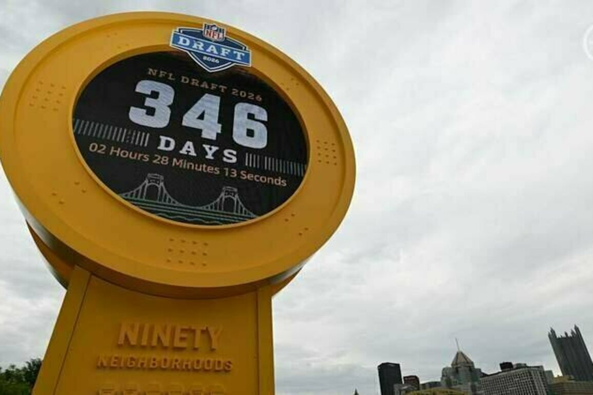 Pittsburgh is on the clock