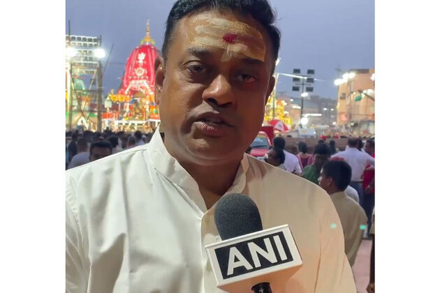 "May India prosper, Odisha progress": BJP's Sambit Patra offers prayers in Puri on Devshayani Ekadashi