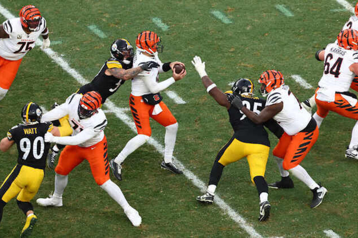 Steelers pull away from the Bengals, 34-12