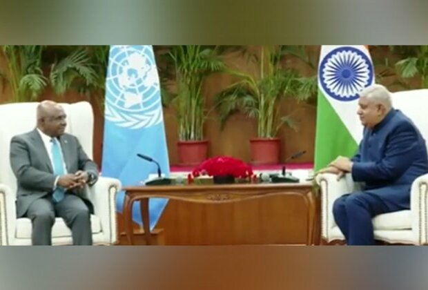 VP Dhankhar praises UNGA prez for revitalizing UN, exudes confidence in bolstering India-Maldives ties