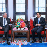 CHINA-BEIJING-XINHUA-FU HUA-BRAZILIAN HEALTH MINISTER-MEETING (CN)