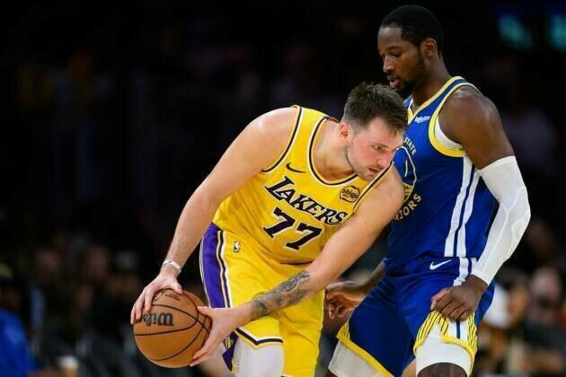 Lakers G Luka Doncic downplays injury concerns after opener