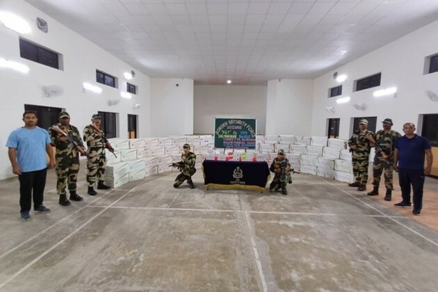 Tripura: BSF seizes contraband worth Rs 3 cr; foreign brand cigarettes, mobile displays recovered