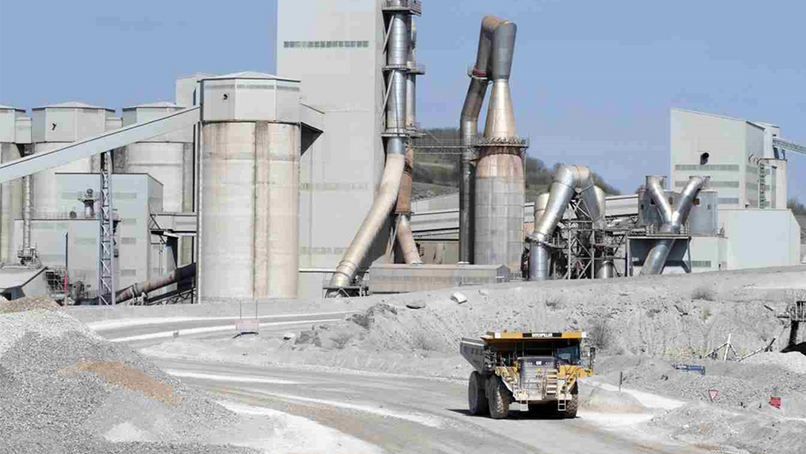 Tarmac's Tunstead cement plant 