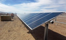 Solar power is supplying about 30% of the total electricity needs at Teck’s majority-owned Quebrada Blanca copper operation in Chile