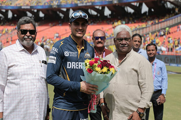 Gujarat Cricket Association felicitates Shubman Gill