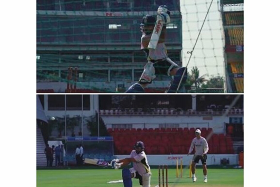 Rohit, Virat unleash array of shots in nets ahead of 1st ODI against England