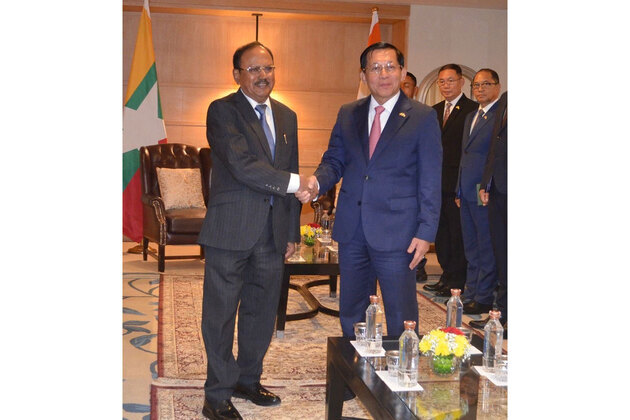NSA Doval calls on Myanmar President on his maiden visit