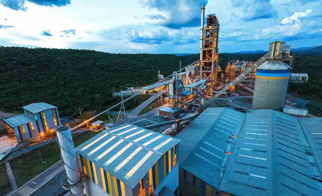 Fábrica da Votorantim Cimentos, em Cuiabá (MT)