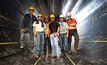 Sepro rotary equipment manager, Darren Wearmouth (far right) with the local assembly team in Mexico 