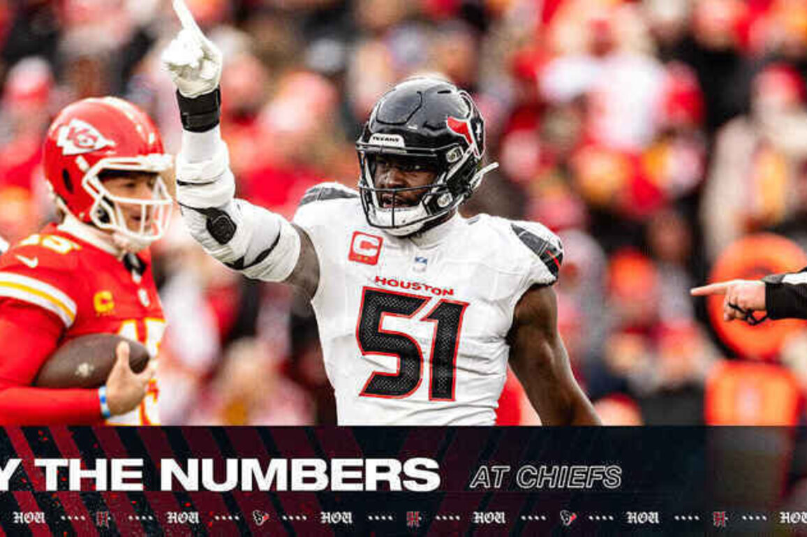 By The Numbers | Texans at Chiefs